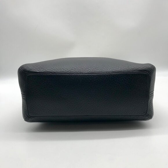 Kate Spade Black And Cream Pebbled Leather Bay Street Lexie Shoulder Bag - Picture 5 of 10